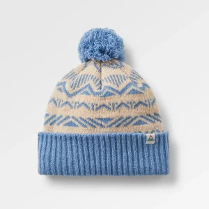 Bonnet à Pompon Nurture - Denim Délavé